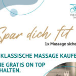 A1 Plakat Spa(r) dich fit Massage